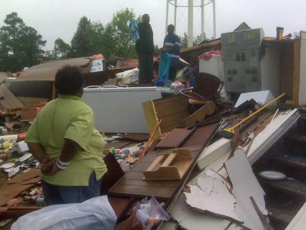 Severe weather damages homes in Hoke County
