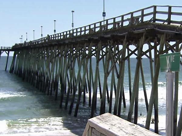 The Kure Beach Pier's history started with L. C. Kure, who built the first pier in 1923. His grandson, Mike, has owned the pier since 1984. The current Kure Beach Pier is 750-feet long and 22-feet wide. It stands 25-feet above the sea.