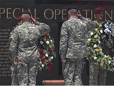 Special Ops soldiers honored at Fort Bragg