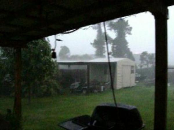 Viewer video: Hail in Raeford