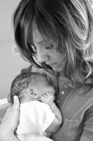 New mom: Sweet newborn baby photos