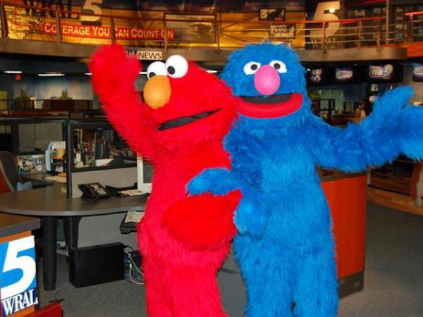 Elmo and Grover
