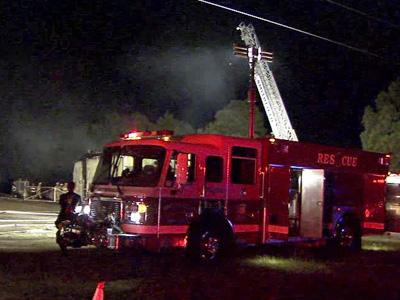 Johnston County consignment shop catches fire