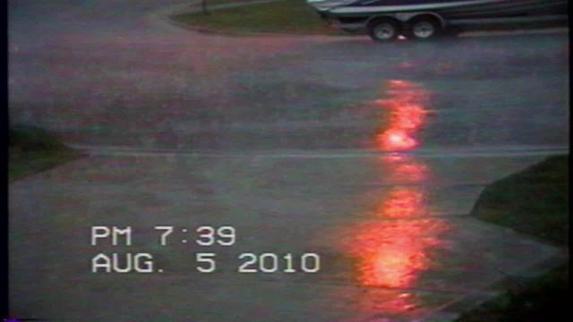Viewer video: Rain in Holly Springs