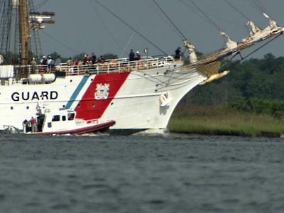 Coast Guard's 'Tall Ship' visits N.C.