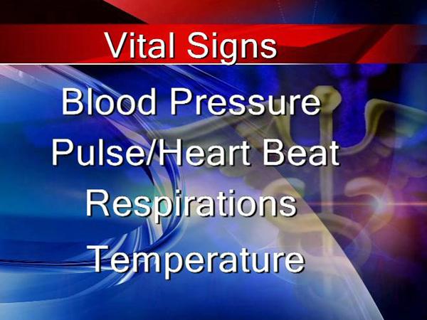 Know your vital signs