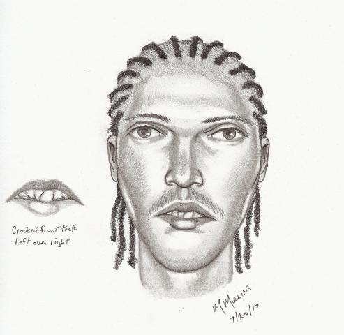 North Raleigh shooting suspect sketch