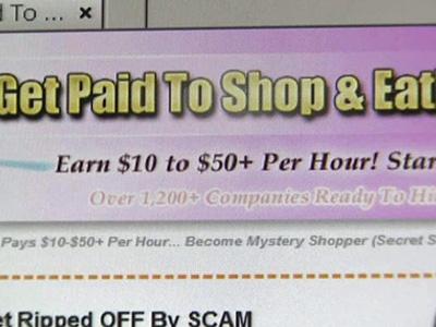 Many mystery shopping programs are scams