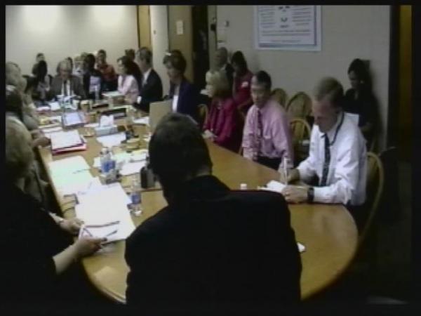 Wake County school board work session (Sept. 7, 2010)