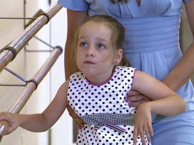 Cerebral palsy patients learn to dance