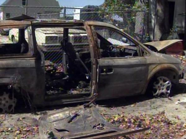 Woman who escaped fiery SUV found dead