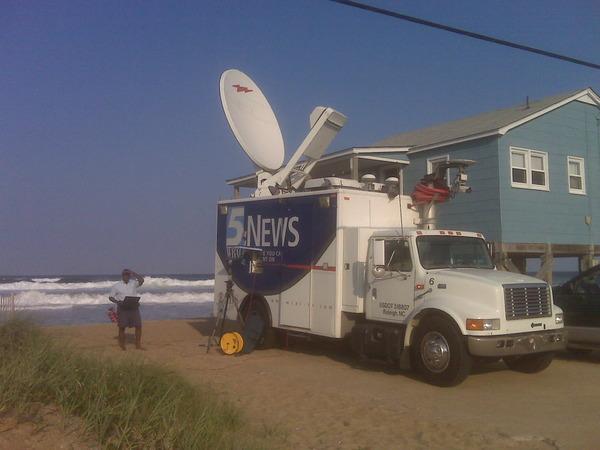 Camp Kitty Hawk... Back-up another 12 feet and and we'll call this truck The USS Unit 6 