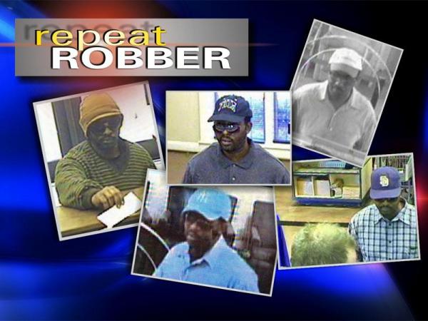 'Repeat Robber' surveillance images