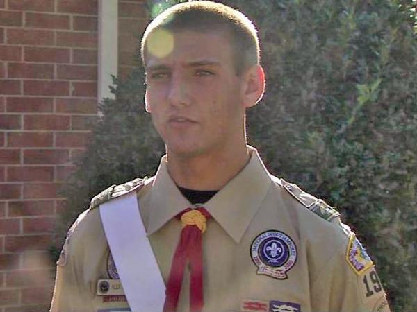 Eagle Scout recalls rescuing drowning friend