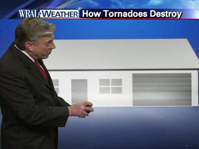 How tornadoes destroy