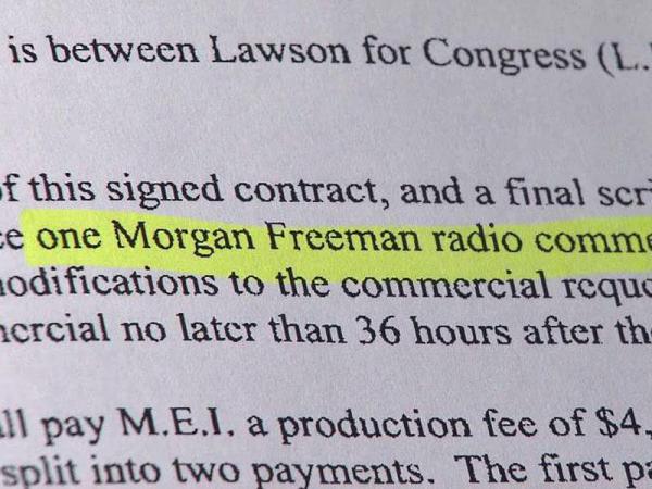 Candidate thought he had contract with actor