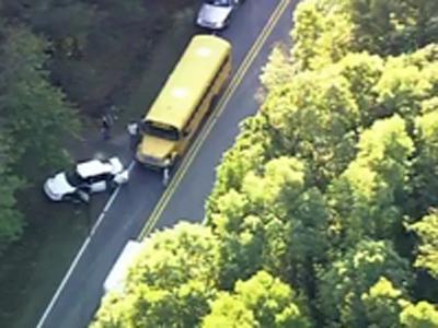 Wreck involving school bus reported in Creedmoor