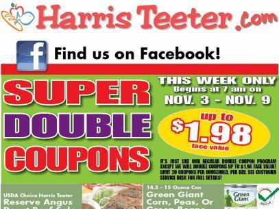 Smart Shopper: It's Super Doubles at Harris Teeter