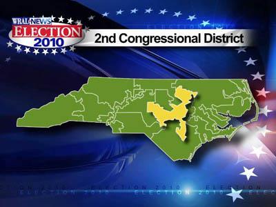Map of 2nd congressional district