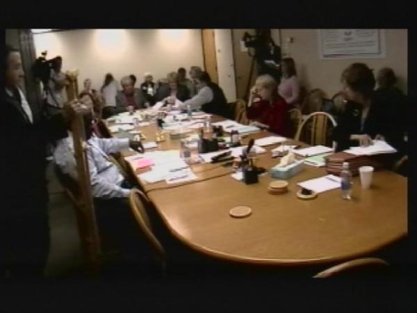 Wake County school board meeting, Nov. 15, 2010