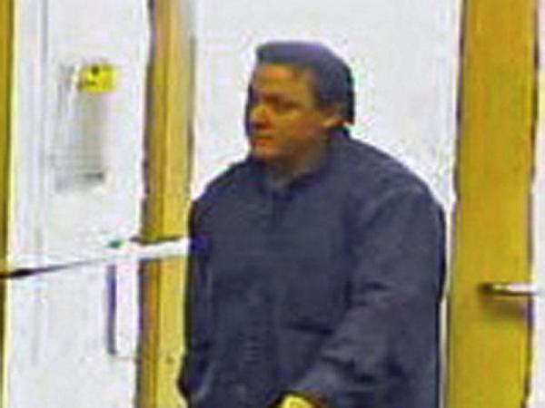 Cary police released this surveillance image from a bank robbery on Monday, Nov. 29, 2010.