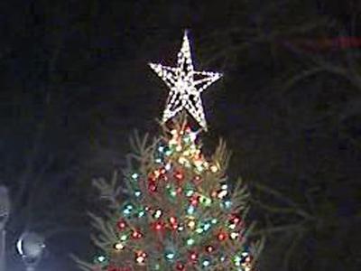 N.C. Christmas tree lighting