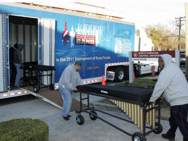 Walmart donates truck for NCCU band's trip to Rose Bowl