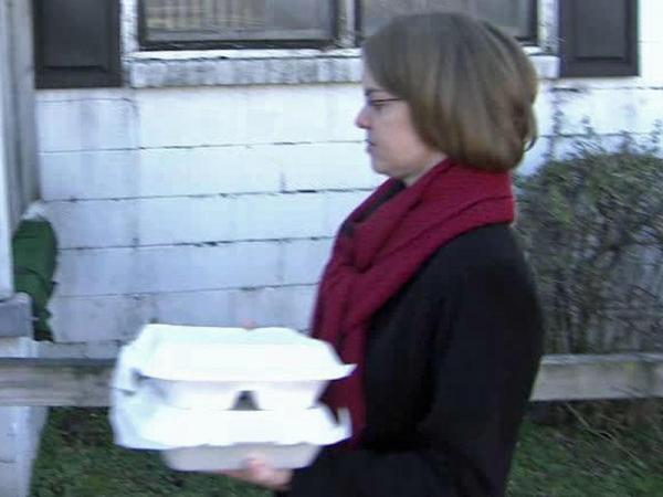 Dinner delivery brings holidays to the lonely