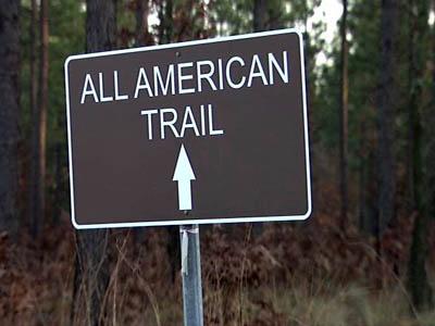 All American Trail sign