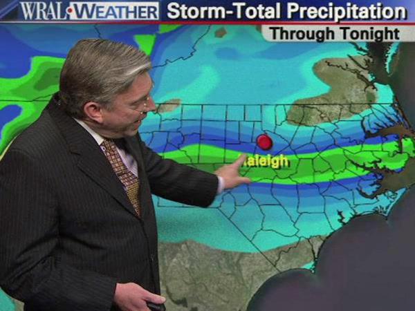 Front slips south and hopes for snow fade