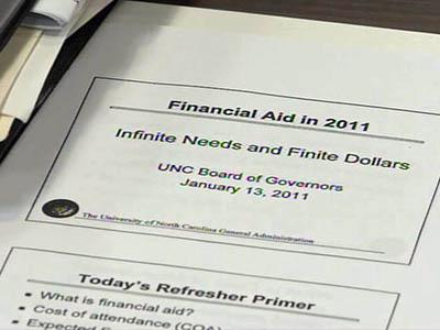 Tuition increases strain UNC's financial aid system