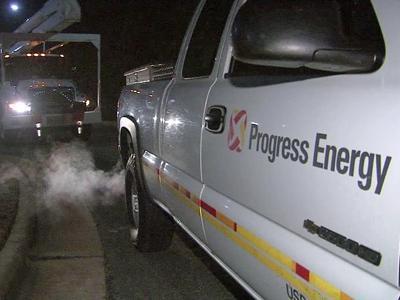 Progress Energy crews from NC head Northeast