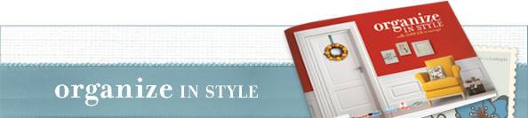 Organize in Style book