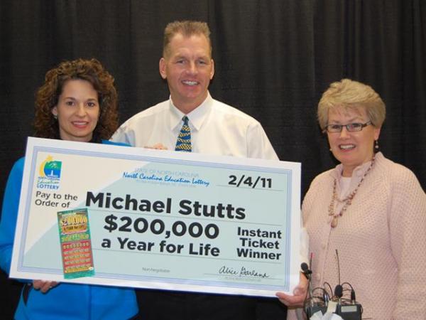Michael Stutts, lottery winner