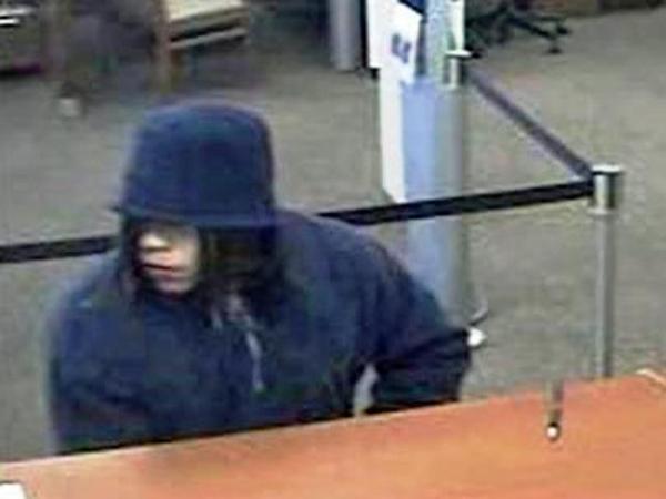 Durham bank robbery, wig, pink bike