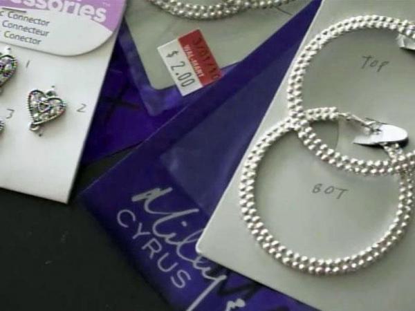 Toxin found in children's jewelry can cause disease