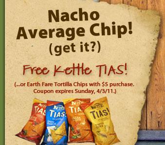 Free Earth Fare Chips