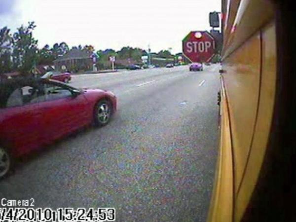Passing a stopped school bus? Cameras could catch you