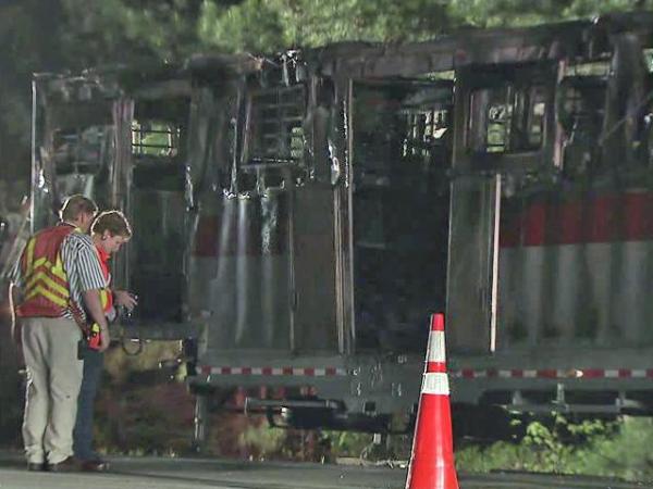 Horse trailer fire, Interstate 95