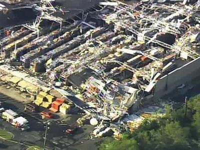 Tornado-ravaged Lowe's reopens
