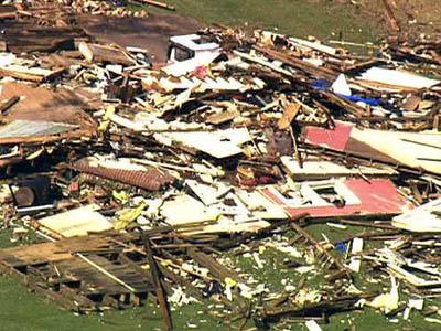 Sky 5: Bertie County storm damage