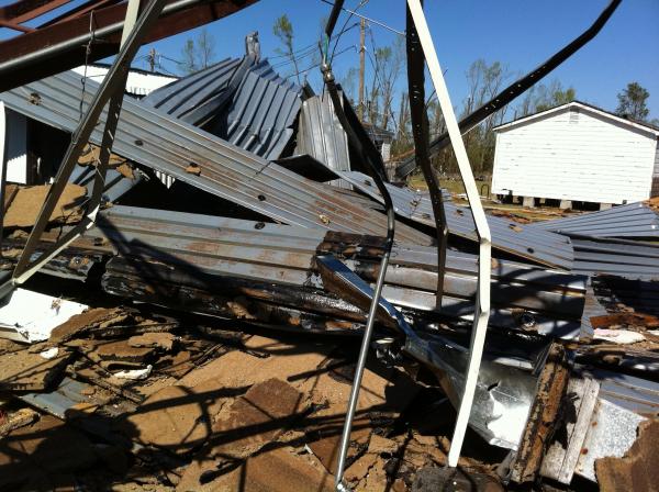Tornado-ravaged Fayetteville school to reopen by mid-September