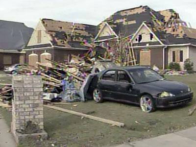 Fayetteville neighborhood surveys storm damage