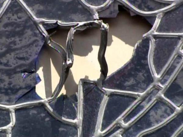 Stained-glass windows in Duke Chapel vandalized