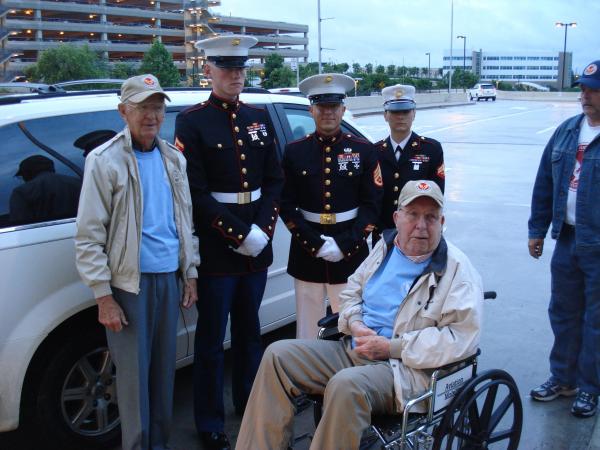 Web only: Triangle vets visit WWII memorial