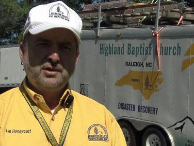 NC Baptist Men helping tornado victims for free