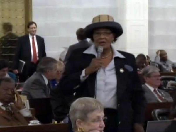 Alma Adams in House session