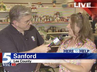 Siler City woman helps Sanford victims