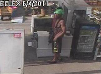 Surveillance photo of robbery suspect