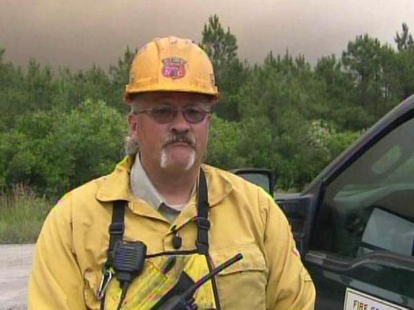 Wildfires rage, create haze in NC